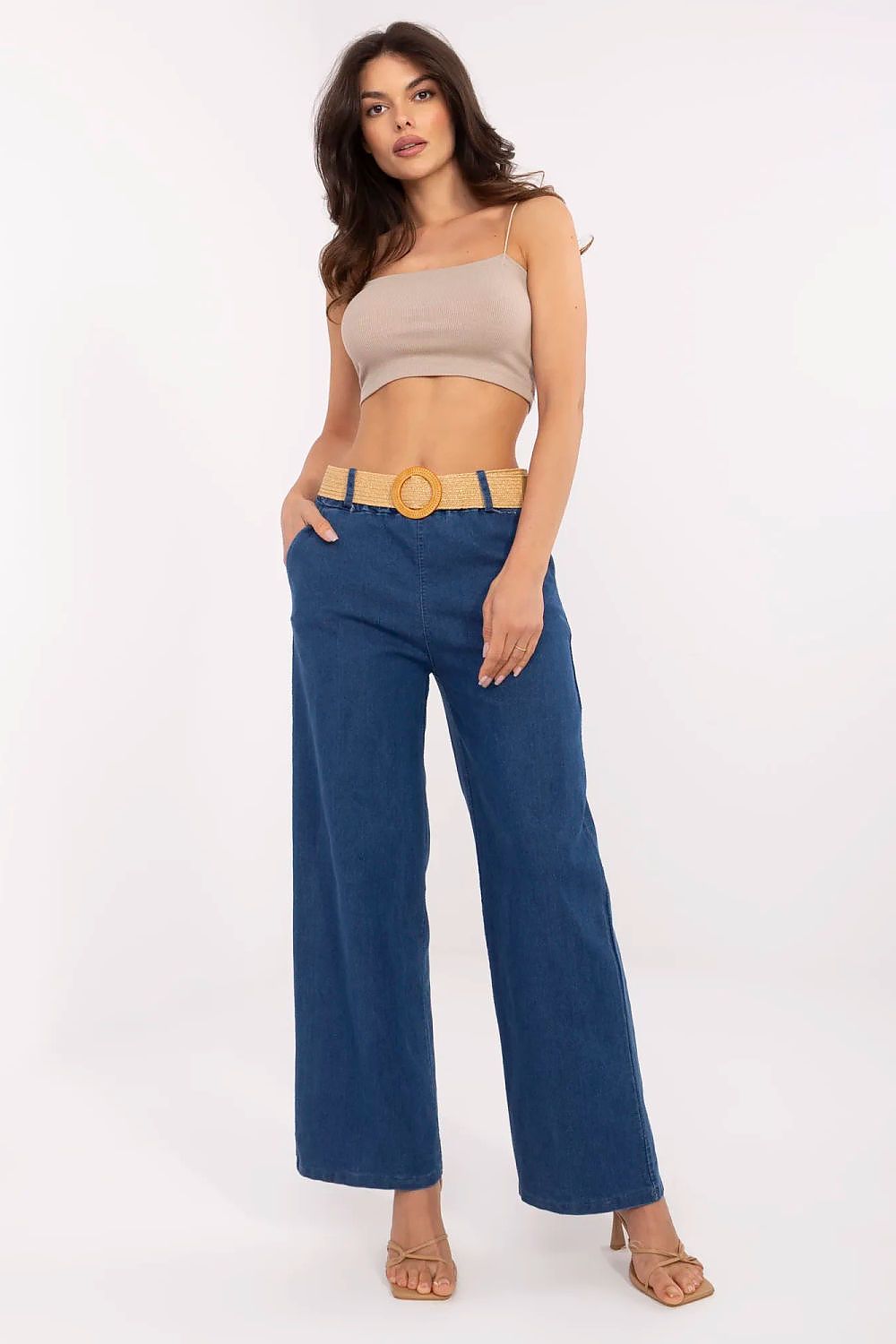 Women trousers model 213549 Italy Moda
