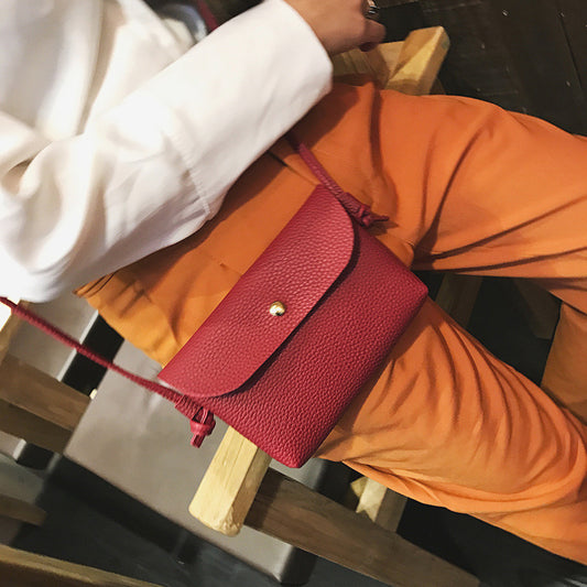 Small bag shoulder diagonal bag