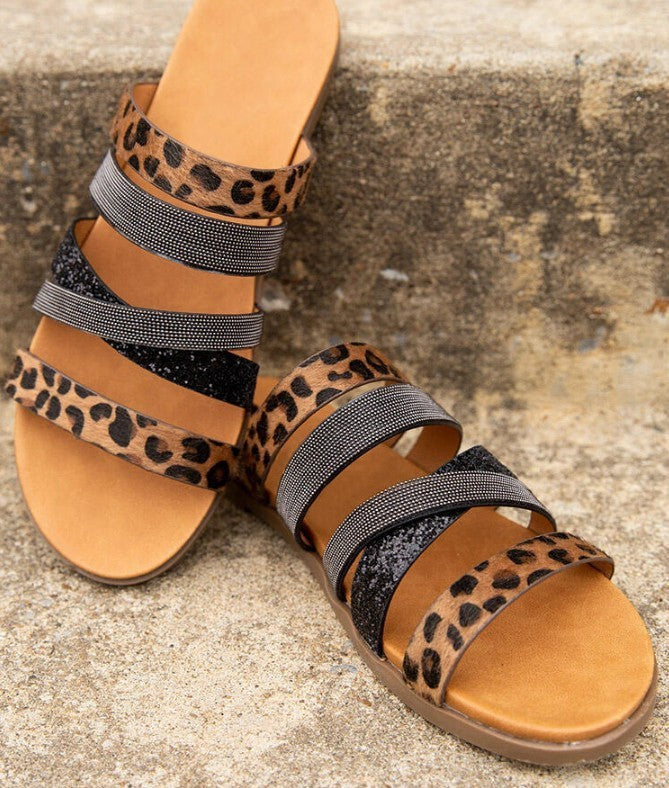 Women's Leopard Sandals