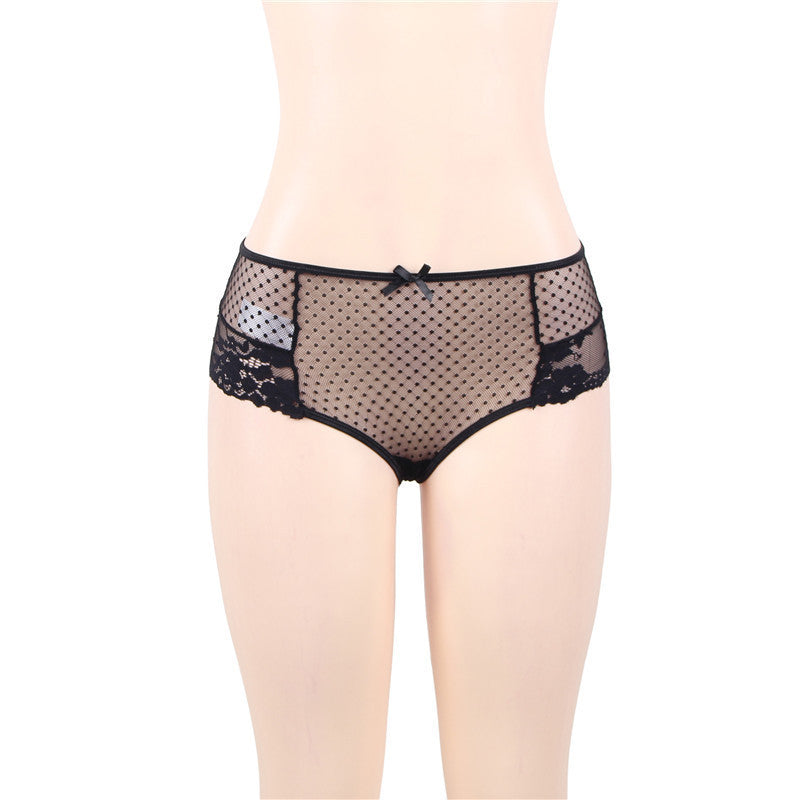 Sexy high-waist lace tight sexy panties