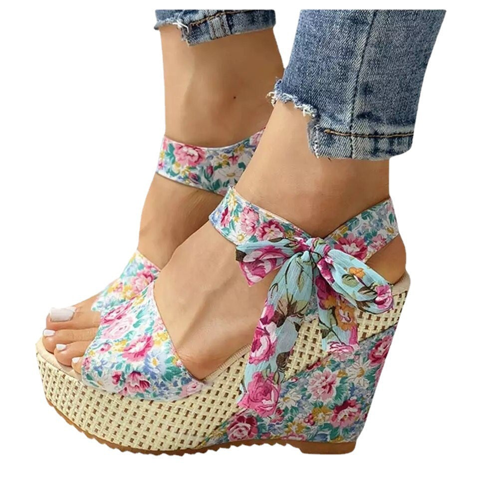 Women's Fashion Wedge Fish Mouth Sandals