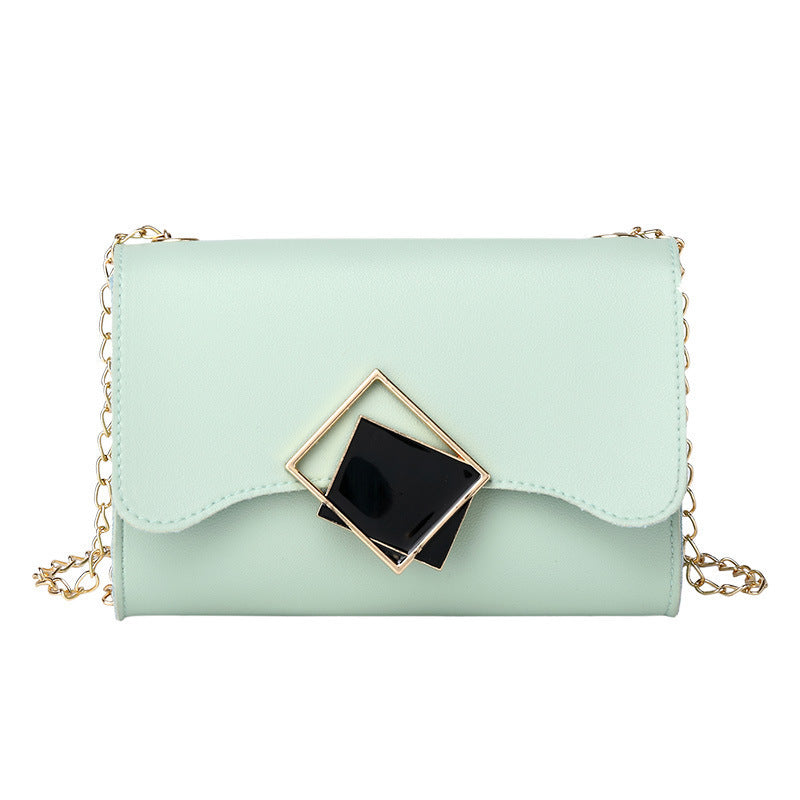 Square Buckle One-shoulder Chain Small Square Bag