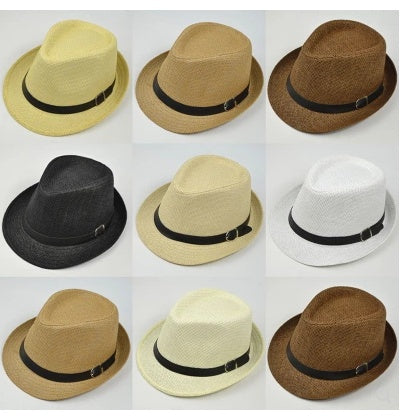 Summer hats men's summer casual trend hat female outdoor trip sunshade straw straw hats