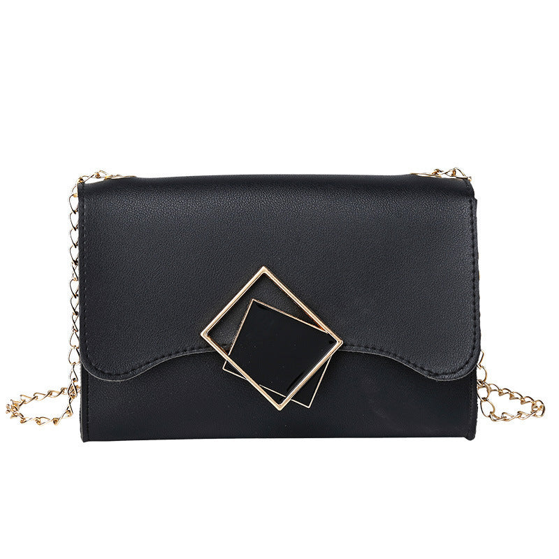 Square Buckle One-shoulder Chain Small Square Bag