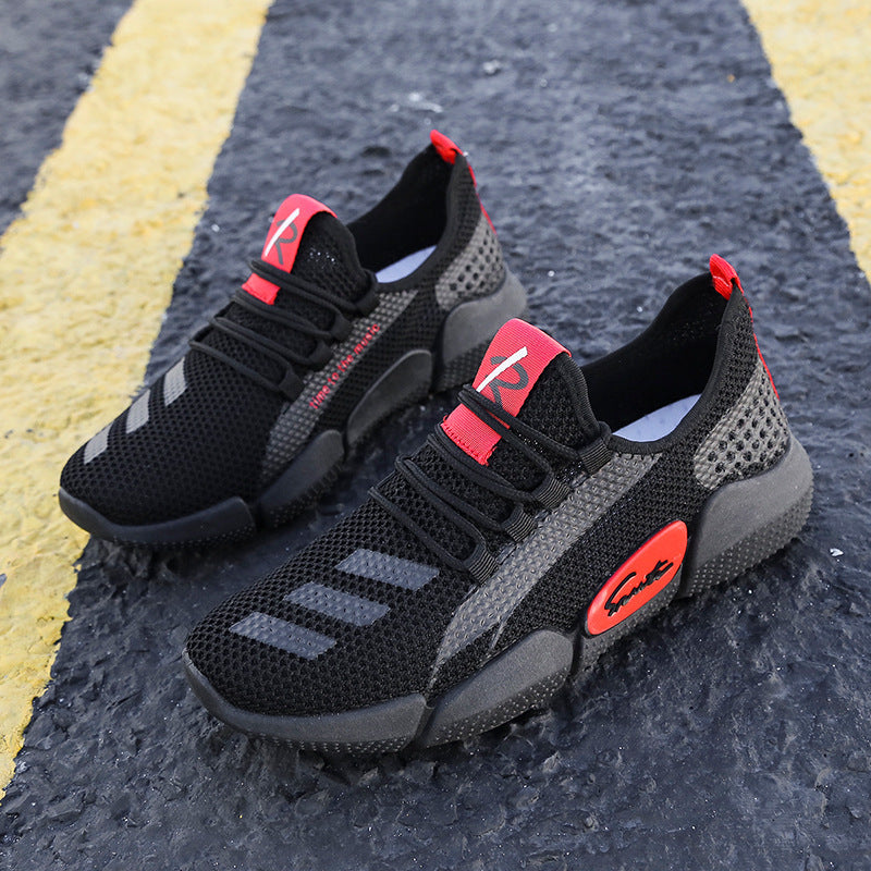 Sports Men's Shoes, Casual Shoes, Board Shoes, Korean Style Trendy Cloth Shoes, Low-top Sports