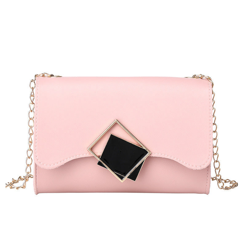 Square Buckle One-shoulder Chain Small Square Bag